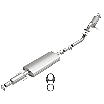 106-0062 Direct-Fit Exhaust Series - 2009-2012 Exhaust System - Made of Aluminized Steel