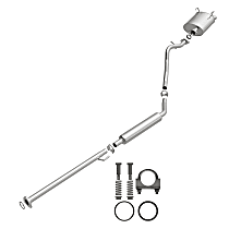 106-0074 Direct-Fit Exhaust Series - 1997-2001 Honda CR-V Exhaust System - Made of Aluminized Steel
