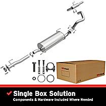 106-0075 Cat-Back Exhaust System, Made of Aluminized Steel, Direct-Fit Exhaust Series