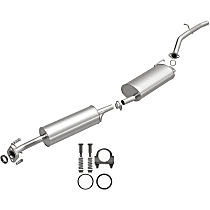 106-0080 Direct-Fit Exhaust Series - 2003-2011 Honda Element Exhaust System - Made of Aluminized Steel