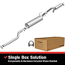 106-0092 Cat-Back Exhaust System, Made of Aluminized Steel, Direct-Fit Exhaust Series