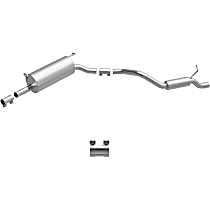 106-0107 Direct-Fit Exhaust Series - 2010-2013 Ford Transit Connect Exhaust System - Made of Aluminized Steel