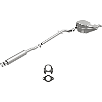 106-0150 Direct-Fit Exhaust Series - 2001-2007 Volvo V70 Cat-Back Exhaust System - Made of Aluminized Steel
