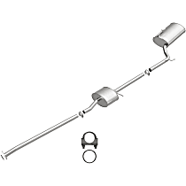 106-0151 Direct-Fit Exhaust Series - 2003-2005 Honda Accord Cat-Back Exhaust System - Made of Aluminized Steel