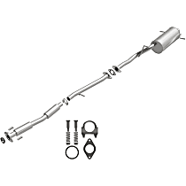 106-0175 Direct-Fit Exhaust Series - 2002-2005 Subaru Forester Cat-Back Exhaust System - Made of Aluminized Steel