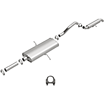 106-0185 Direct-Fit Exhaust Series - 2001-2007 Cat-Back Exhaust System - Made of Aluminized Steel