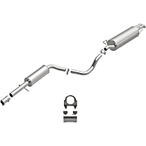 106-0187 Direct-Fit Exhaust Series - Volkswagen Cat-Back Exhaust System - Made of Aluminized Steel