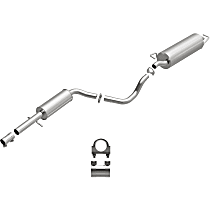 106-0188 Direct-Fit Exhaust Series - Volkswagen Cat-Back Exhaust System - Made of Aluminized Steel