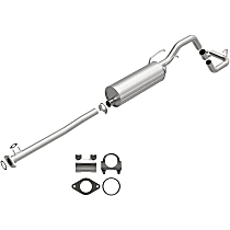 106-0219 Direct-Fit Exhaust Series - 2000-2004 Toyota Tacoma Exhaust System - Made of Aluminized Steel