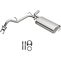 106-0220 Direct-Fit Exhaust Series - 2009-2013 Cat-Back Exhaust System - Made of Aluminized Steel
