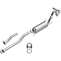 106-0226 Direct-Fit Exhaust Series - 2005-2012 Toyota Tacoma Cat-Back Exhaust System - Made of Aluminized Steel