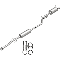106-0241 Direct-Fit Exhaust Series - 2010-2011 Honda CR-V Cat-Back Exhaust System - Made of Aluminized Steel