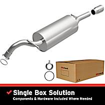 106-0276 Cat-Back Exhaust System, 4, 1.5, Made of Aluminized Steel, Direct-Fit Exhaust Series
