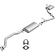 106-0279 Direct-Fit Exhaust Series - 2009-2017 Chevrolet Traverse Exhaust System - Made of Aluminized Steel