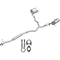 106-0282 Direct-Fit Exhaust Series - 2005 Subaru Outback Cat-Back Exhaust System - Made of Aluminized Steel