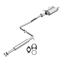 106-0303 Direct-Fit Exhaust Series - 1997-1999 Infiniti I30 Cat-Back Exhaust System - Made of Aluminized Steel