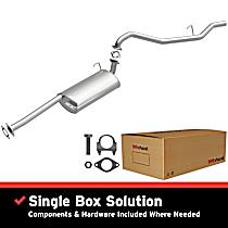 106-0304 Direct-Fit Exhaust Series - 1998-2002 Cat-Back Exhaust System - Made of Aluminized Steel
