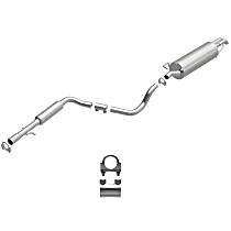 106-0311 Direct-Fit Exhaust Series - 1999-2005 Volkswagen Jetta Cat-Back Exhaust System - Made of Aluminized Steel