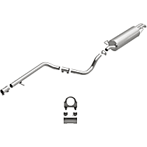 106-0319 Direct-Fit Exhaust Series - 1999-2005 Volkswagen Jetta Cat-Back Exhaust System - Made of Aluminized Steel