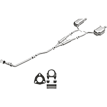 106-0320 Direct-Fit Exhaust Series - 2002-2003 Audi A4 Quattro Cat-Back Exhaust System - Made of Aluminized Steel
