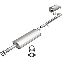 106-0432 Direct-Fit Exhaust Series - 2006-2008 Cat-Back Exhaust System - Made of Aluminized Steel