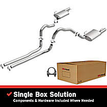106-0466 Cat-Back Exhaust System, 8, 4.6, Made of Aluminized Steel, Direct-Fit Exhaust Series