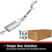 106-0535 Cat-Back Exhaust System, 3.0L, 6Cyl, Made of Aluminized Steel, Direct-Fit Exhaust Series