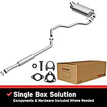 106-0552 Direct-Fit Exhaust Series - 2003-2006 Mitsubishi Outlander Exhaust System - Made of Aluminized Steel