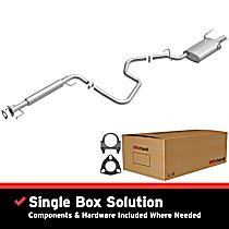 106-0587 Cat-Back Exhaust System, 6, 3.0, Made of Aluminized Steel, Direct-Fit Exhaust Series
