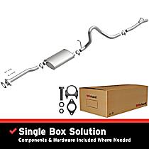 106-0606 Cat-Back Exhaust System, 6, 3.8, Made of Aluminized Steel, Direct-Fit Exhaust Series