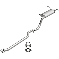 106-0636 Direct-Fit Exhaust Series - 2001-2006 Hyundai Santa Fe Exhaust System - Made of Aluminized Steel