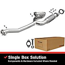 Front-Pipe, All Wheel Drive, Stainless Steel, 6 Cyl 3.0L - Front