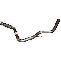 800-165 Tail Pipe - Natural, Aluminized Steel, Direct Fit, Sold individually