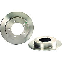 08.5266.10 Front Brake Disc, Plain Surface, Solid, 5 Lugs 289.5 mm Premium UV Coated Series
