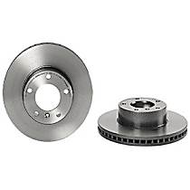 09.A917.11 Front Brake Disc, Plain Surface, Vented, 5 Lugs, 315 mm,, Premium UV Coated Series