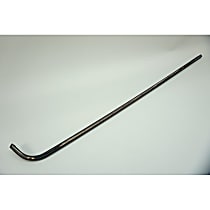 123-690-10-80 Rear, Passenger Side, Upper Direct Fit Quarter Panel Molding