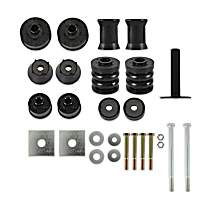 04-201 Radiator Mount - Black, Direct Fit, Kit