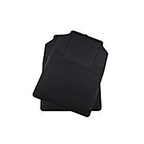 05-100 Rubber Floor Kit - Black, Rubber, Direct Fit, Kit