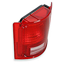 07-108 Tail Light, Without bulb(s), Red Lens