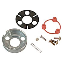 HB10KIT Horn Button - Silver, Stainless, Direct Fit
