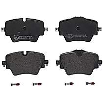 Front Ceramic Brake Pad Set, Low-Met Series