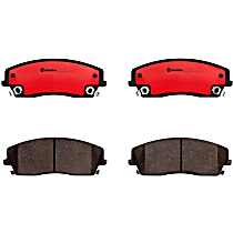 P11019N Front NAO Series Ceramic Brake Pad Set