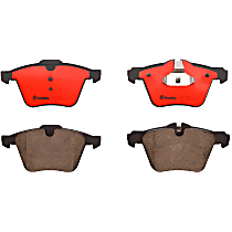 P36028N Front NAO Series Ceramic Brake Pad Set