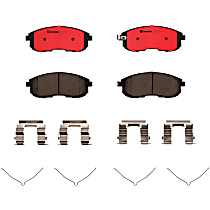 P56021N Front NAO Series Ceramic Brake Pad Set
