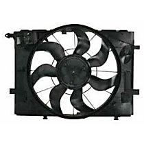 0130707499 OE Replacement Radiator Fan, Single fan