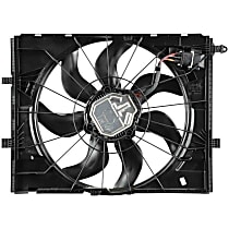 0130707516 OE Replacement Radiator Fan, Single fan