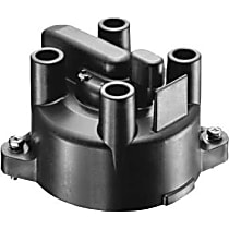 OE Replacement Series Distributor Cap - Black, Direct Fit, Sold Individually