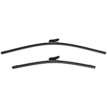 Front Wiper Blade, Driver - 24 in.; Passenger - 18 in., AeroTwin Series