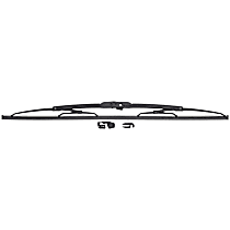 Front, Driver Side Wiper Blade, Framed, 20 in., MicroEdge Series - Front, Driver Side