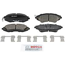 Front Ceramic Brake Pad Set, Quietcast Premium Series